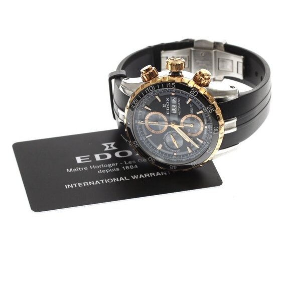 EDOX Grand Ocean 01123-357RCA-NBUR Chronograph day date Automatic Men's_896547 - Picture 2 of 7